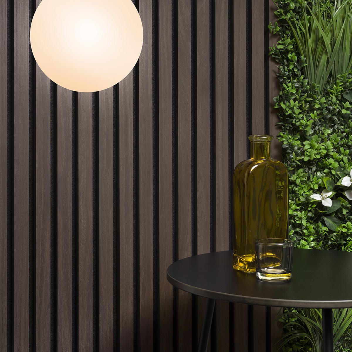 Akustische Wandpaneele – Geräucherte Eiche – 270 x 60 cm – Bild 4