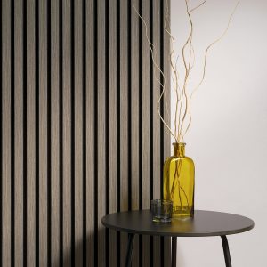 Akustische Wandpaneele – Heller Nussbaum – 270 x 60 cm