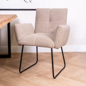 Esszimmerstuhl Dante hellbraun