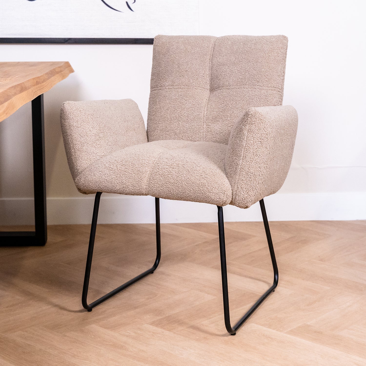 Esszimmerstuhl Dante hellbraun