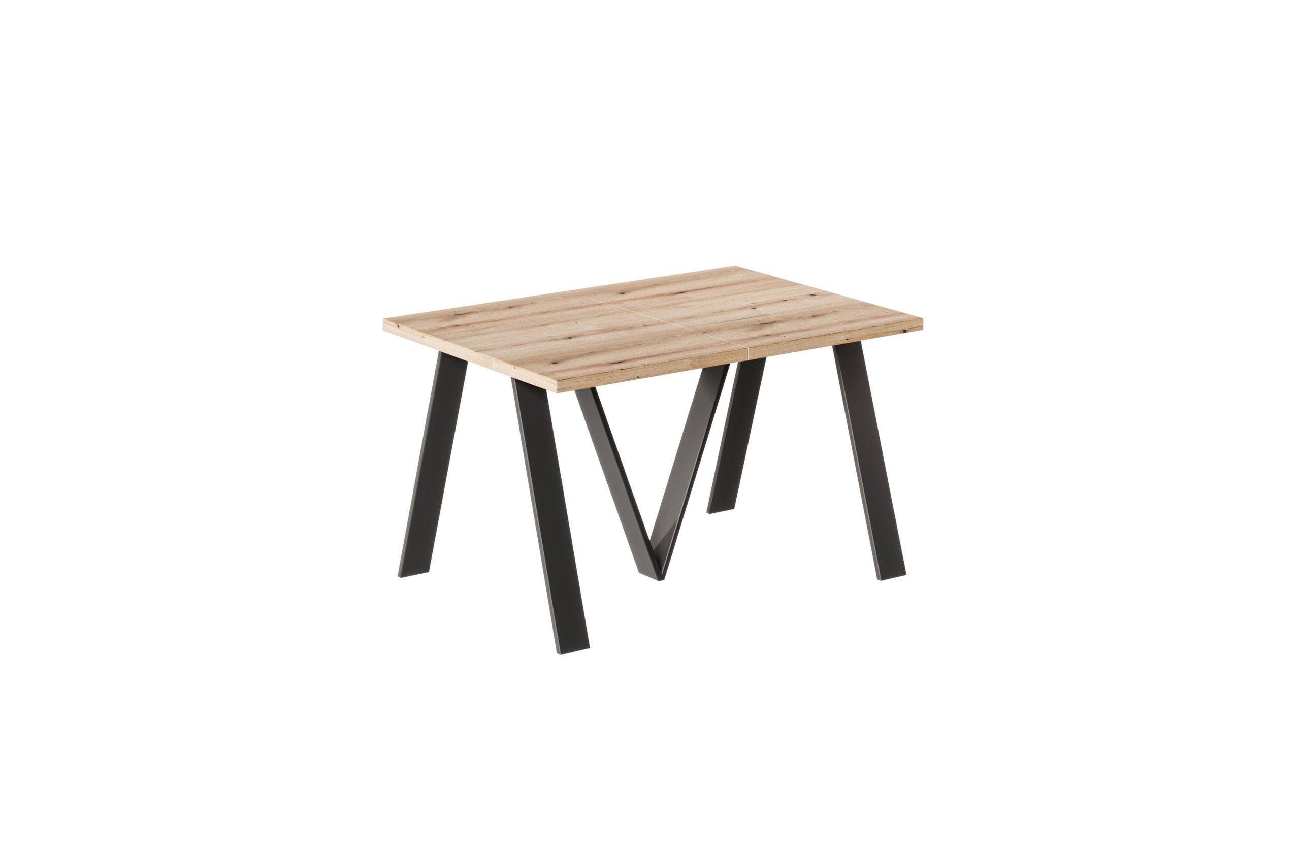 Ausziehbarer Esstisch "Lungo" 130-405cm (Eiche Evoke) – Bild 4