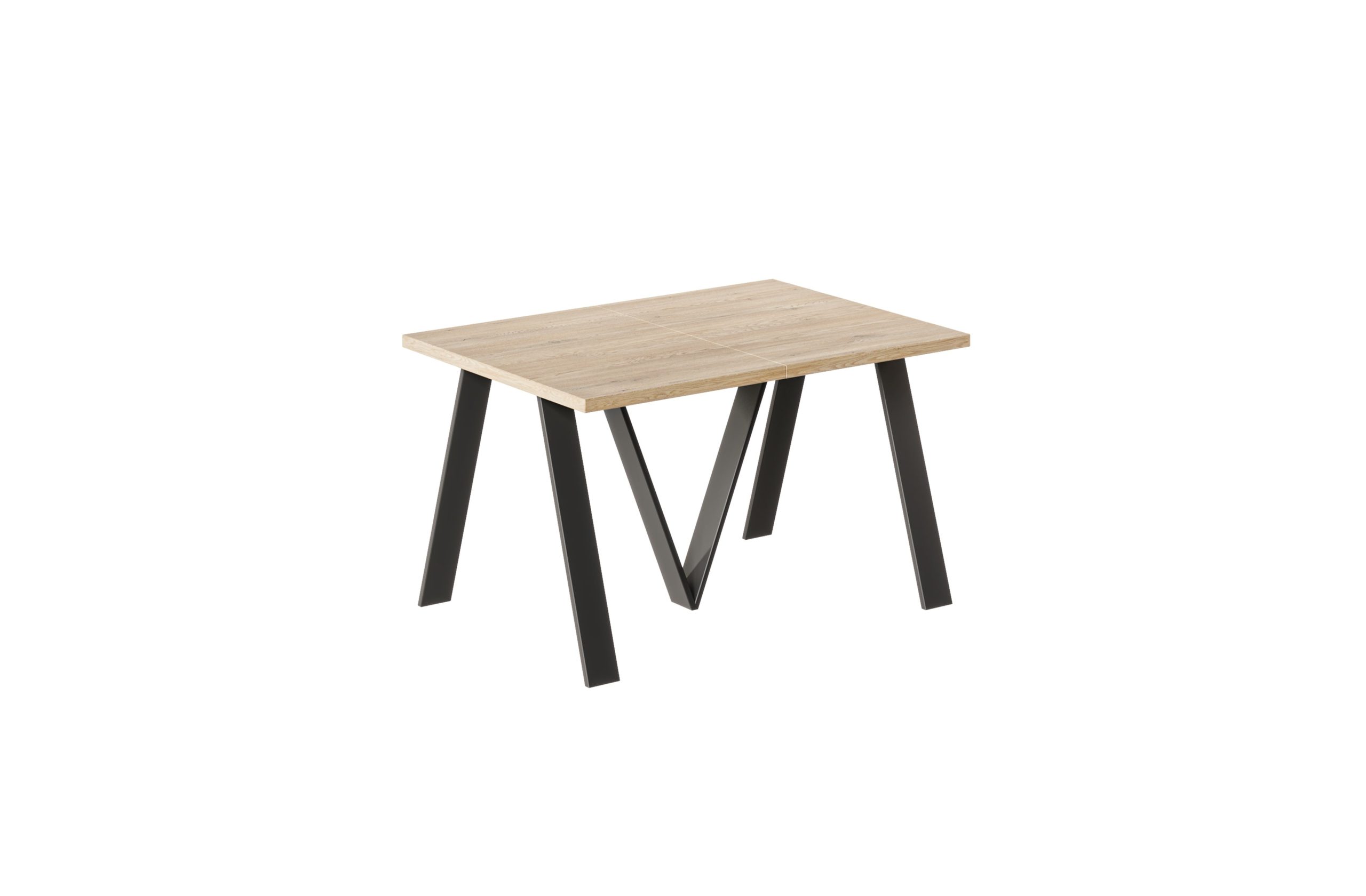 Ausziehbarer Esstisch "Lungo" 130-405cm (Eiche Cremona) – Bild 4