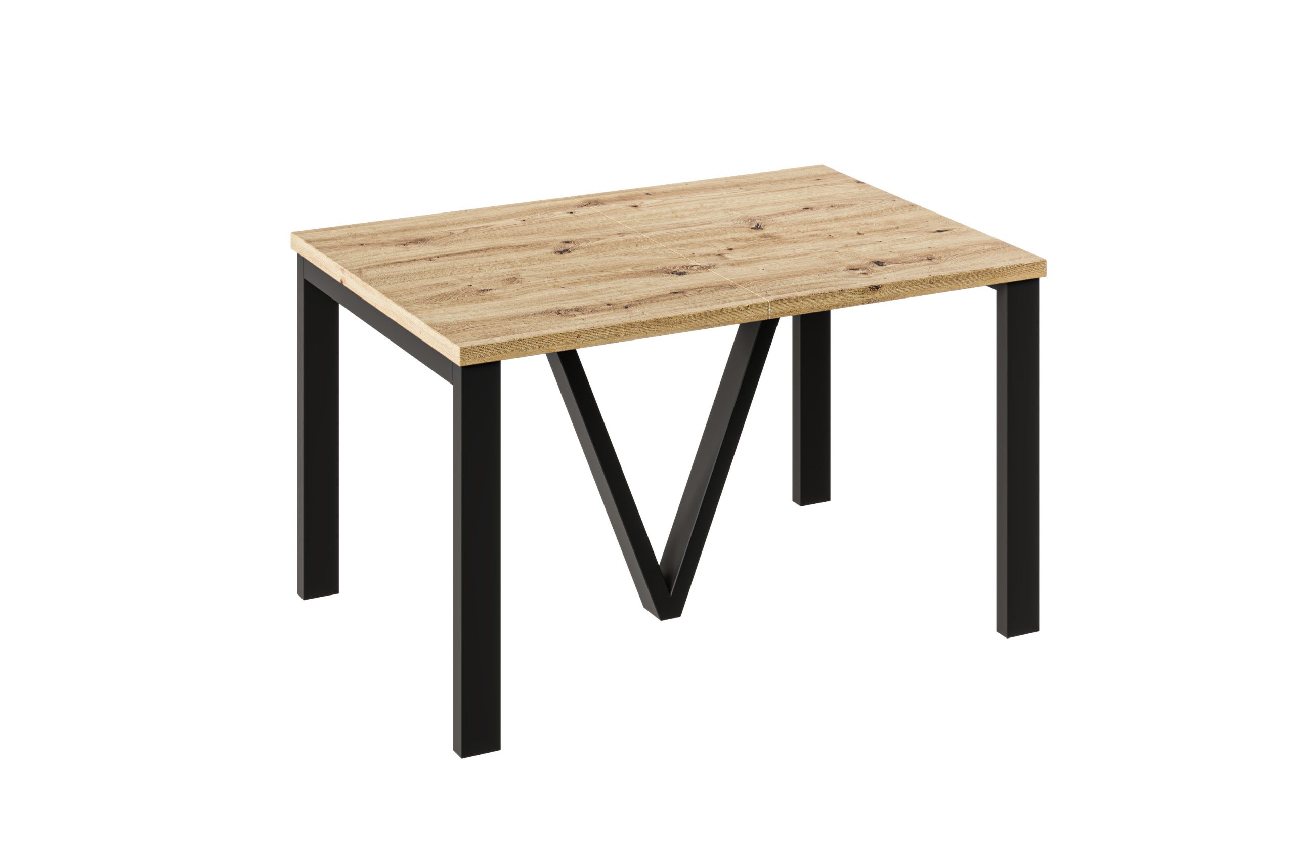 Ausziehbarer Esstisch "Titan" 130-405cm (Eiche Artisan) – Bild 4